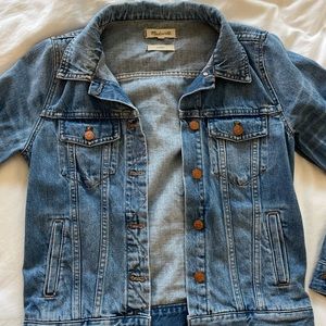 Madewell classic denim jacket M